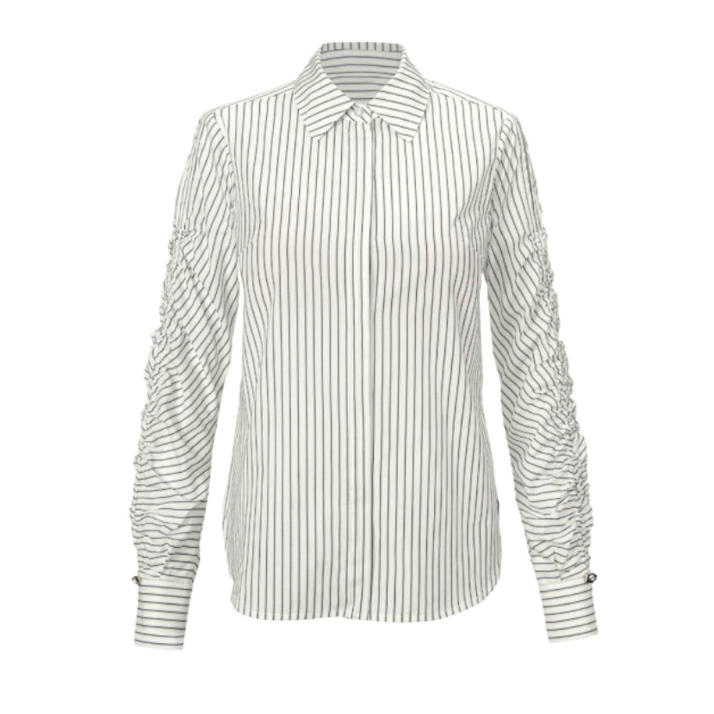 cabi Linear Shirt Size Large EUC